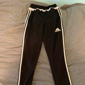 Black Adidas pants
